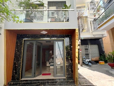 Nhà mới 3.6x12.5m hẻm 372 tùng thiện vương p13q8 full nội thất 0