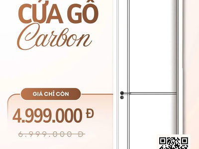 Cửa Gỗ Carbon: Xu Hướng Vật Liệu Mới Cho Không Gian Sống Đẳng Cấp 2