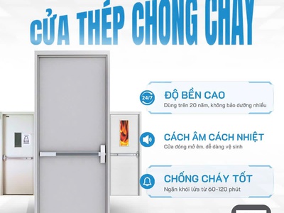 Cửa Thép Chống Cháy Giải Pháp An Toàn Bắt Buộc Và Tiêu Chuẩn Lựa Chọn Hoàn Hảo 2