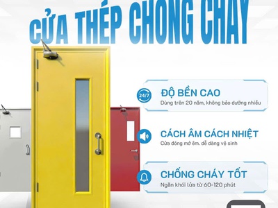 Cửa Thép Chống Cháy Giải Pháp An Toàn Bắt Buộc Và Tiêu Chuẩn Lựa Chọn Hoàn Hảo 0