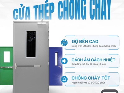 Cửa Thép Chống Cháy Giải Pháp An Toàn Bắt Buộc Và Tiêu Chuẩn Lựa Chọn Hoàn Hảo 1