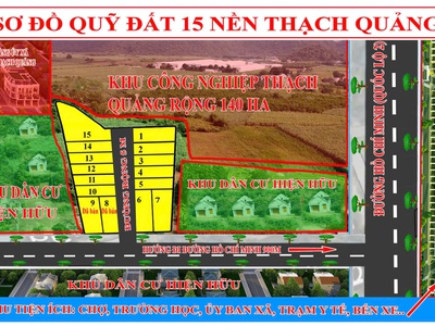Bán nhanh mảnh đất vị trí đắc địa ngay đường mòn hồ chí minh, sát khu công nghiệptthạch quảng diện 0