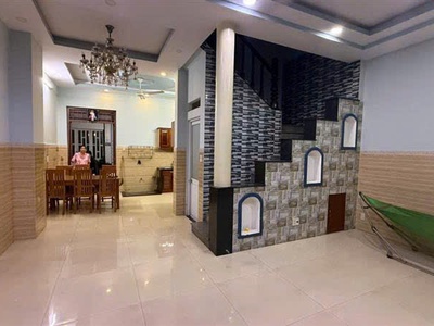 Nhà xinh 2 mặt hẻm hẻm an phú đông 9, ngay cầu an lộc - gò vấp 68m2, 4 tầng, 4pn, sổ hồng riêng, 2