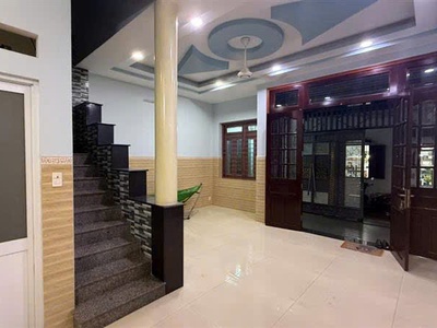 Nhà xinh 2 mặt hẻm hẻm an phú đông 9, ngay cầu an lộc - gò vấp 68m2, 4 tầng, 4pn, sổ hồng riêng, 1