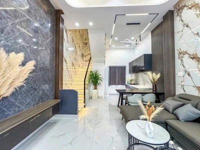 Nhà xây mới, full  nội thất    khu vip hương lộ 2    bình tân   hẻm 6m   dt 40m    nhỉnh 4 tỷ 0