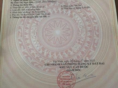 Cần bán gấp đất tại ấp đồng tâm, xã long trạch, cần đước, long an 3