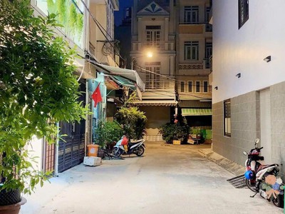 Nhà hẻm hxh thông kế tô hiệu tân phú 53m2, 3 tầng 4pn. giá chỉ 6 tỷ, sổ hồng, 1