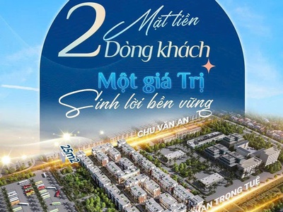 Chỉ hơn 8 tỷ sở hữu shophouse palmy biztown mặt đường phan trọng tuệ 2