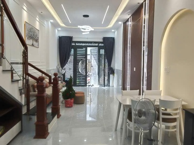 Bán gấp nhà đ số 8 -5 phút qua aeon tân phú  hẻm 6m ô tô đậu cửa 66m2 -2 tầng 5 tỷ 7 1