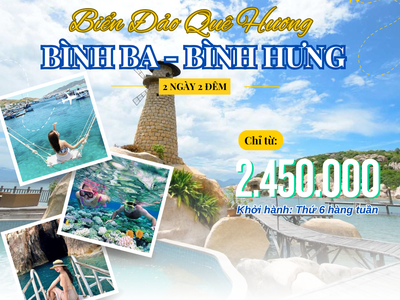 Bình Ba   Bình Hưng: Bộ đôi đảo đẹp nhất Cam Ranh bạn phải đi một lần trong đời 1