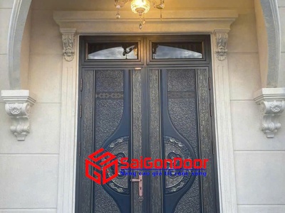 Cửa Thép 5D Chống Trộm Mạnh, Nhìn Cũng Mê 1