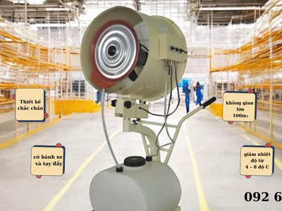 Quạt phun sương Mitsuta HW-20MC08    Siêu phẩm  công nghiệp đẩy tay 0