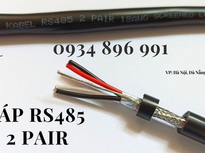 Cáp Tín Hiệu Rs485 2 Pair 24 Awg Bình Định, Phú Yên, Đăk Lăk 0