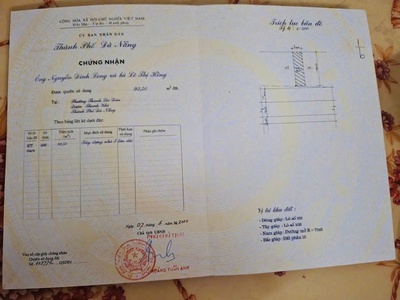 Mặt tiền kỳ đồng   đường 7m5, vỉa hè 8m   trung tâm thanh khê 1