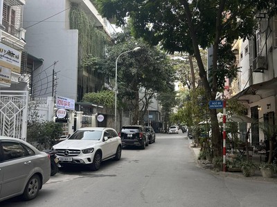 Mặt phố lô góc ô tô tránh kinh doanh, huy du, lưu hữu phước, 55m, 25 tỷ 2