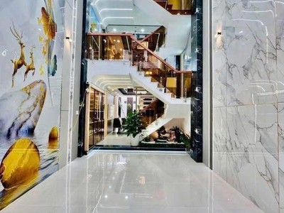 Nhà 4 lầu đường 7m thạnh xuân 25, thới an, nhà mới full nội thất xịn 1