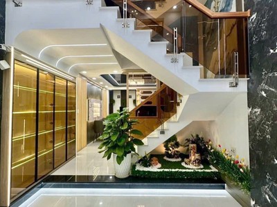 Nhà 4 lầu đường 7m thạnh xuân 25, thới an, nhà mới full nội thất xịn 2