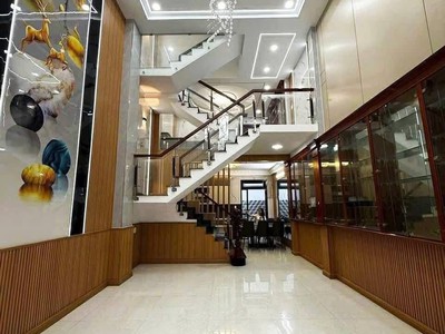 Nhà 4 tầng sang trọng full nội thất 54m2, hẻm xe hơi thông trần thị năm, tân chánh hiệp, quận 12. 1