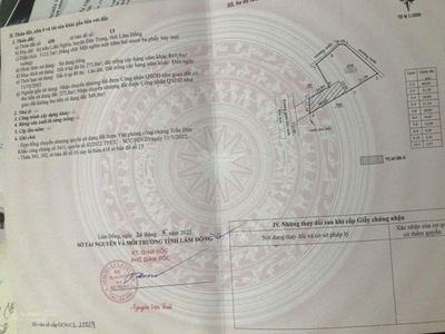 Bán đất rộng đẹp, view thoáng, sổ đỏ chính chủ ngay trung tâm  hơn 1000m2 0