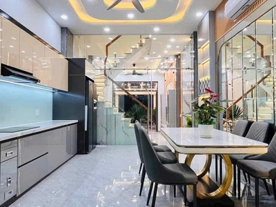 Nhà siêu phẩm 4x20m đường 8m thông, full nội thất cao cấp 1