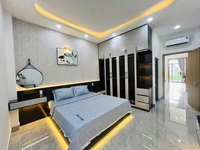 Nhà siêu phẩm 4x20m đường 8m thông, full nội thất cao cấp 4