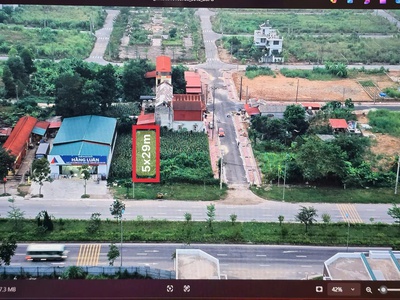 Lô đất đẹp tđc số 5   mặt trục âu cơ   gần ic12   toyota văn phú   vị trí kim cương 0