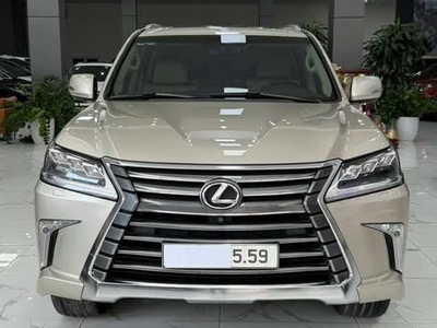 Bán Lexus LX570 sản xuất 2016, màu vàng cát cực đẹp. 0