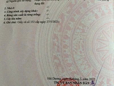 Cơ hội đầu tư đất khu đô thị phía Tây cầu Phú Lương, TP Hải Dương. 0