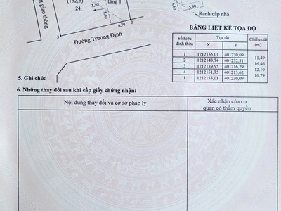 Chính chủ bán nhà lô góc 2 mặt tiền đường trương định, tân mai, tp biên hòa, tỉnh đồng nai 4