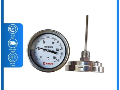 Đồng hồ nhiệt độ Kiwon T110 0-150 C Dantek được phân phối rộng rãi tại Ninh Thuận 0