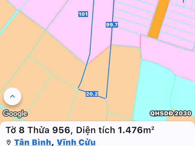 Bán đất tại phường tân triều. vĩnh cửu. đồng nai-0909808615 1