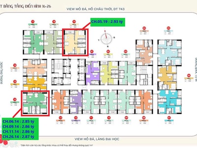 Bcons asahi - 2 phòng ngủ góc - giá full 2.8 tỷ - hàng chính chủ 3
