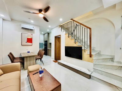 Bán nhà đẹp 2 tầng   4 mặt thoáng   hẻm ba gác bùi đình tuý, bình thạnh 1