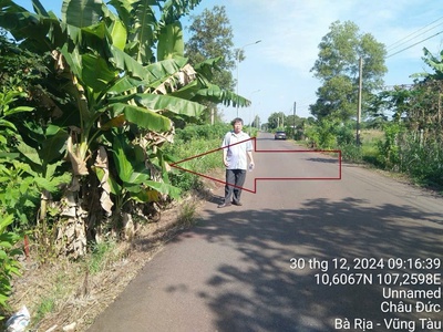 Chính chủ cần bán lô đất có vị trí đẹp huyện châu đức - bà rịa  - vũng tàu 1