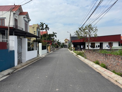 Bán đất Cát Vũ Tràng Cát dt 63,7m2 đường nhựa rộng 7m ngõ thông giá chỉ 2 Tỷ420tr. 2