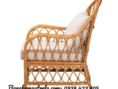 Ghế bành mây tre đan tự nhiên 5