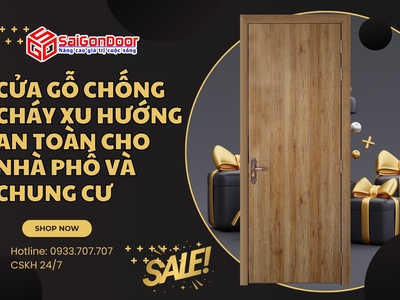 Cửa Gỗ Chống Cháy Xu Hướng An Toàn Cho Nhà Phố Và Chung Cư 3