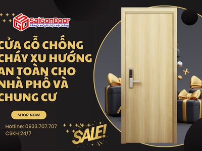 Cửa Gỗ Chống Cháy Xu Hướng An Toàn Cho Nhà Phố Và Chung Cư 4