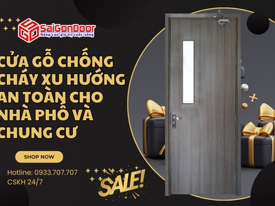 Cửa Gỗ Chống Cháy Xu Hướng An Toàn Cho Nhà Phố Và Chung Cư 5