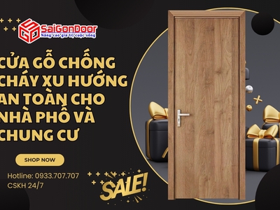 Cửa Gỗ Chống Cháy Xu Hướng An Toàn Cho Nhà Phố Và Chung Cư 6