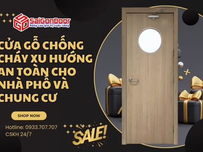 Cửa Gỗ Chống Cháy Xu Hướng An Toàn Cho Nhà Phố Và Chung Cư 7