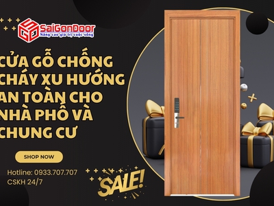 Cửa Gỗ Chống Cháy Xu Hướng An Toàn Cho Nhà Phố Và Chung Cư 8