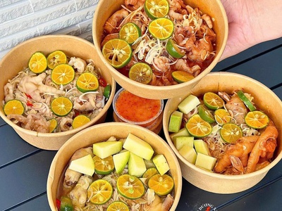 Chân gà rút xương sốt Thái: món ngon gây nghiện của giới trẻ 0