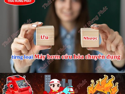 Ưu Nhược điểm từng loại máy bơm cứu hỏa chuyên dụng 0