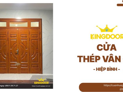 Cửa Thép Vân Gỗ tại Hiệp Bình Sang Trọng, An Toàn, Giá Tốt 0