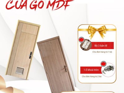 Cửa gỗ MDF SaiGonDoor - Tiết kiệm chi phí 0