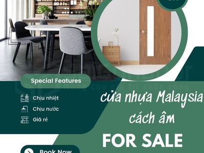 Cửa Nhựa Malaysia Cách Âm   Cho Cuộc Sống Yên Tĩnh 0