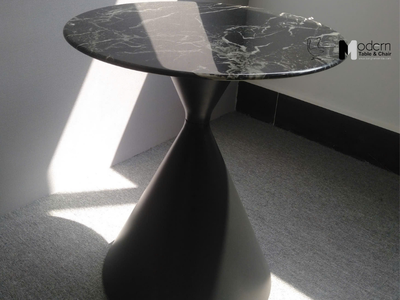 Bàn sofa mặt đá tròn 50cm TS0965-05E tại HCM 3