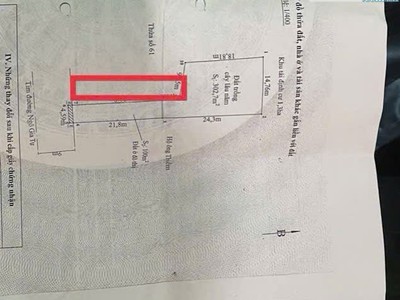 Bán đất ngô gia tự, 505m trong đó 203m đất ở, 302m trồng cây giá chỉ 40  tỷ 0