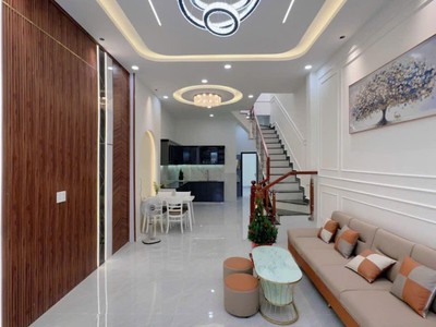 Nhà rất đẹp 66m2 chỉ 5,757 tỷ 3pn 1 pn trệt đường 4m giáp tân phú 1